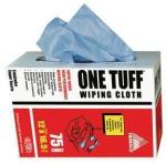75 COUNT ONE TUFF™ DURABLE ABSORBENT WIPER CLOTHS 12" X 16.5"